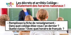 Projet de réforme du collège, Vallaud-Belkacem rend sa copie : hors sujet !