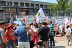 Plus de 120 manifestants rassemblés devant le rectorat aujourd'hui 8 (…)