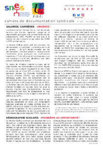 Bulletin académique 421 - Mai 2026