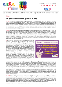 Bulletin académique 420 - Mars 2026