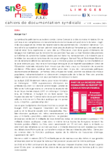 Bulletin académique 410 - Octobre 2024