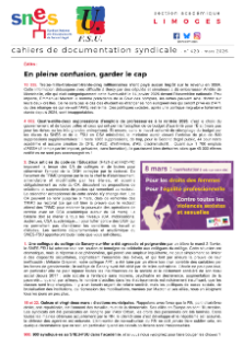 Bulletin académique 420 - Mars 2026