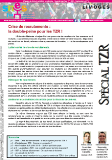 Bulletin TZR Septembre 2014