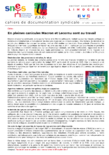 Bulletin académique 422 - Août 2026