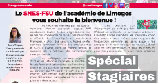 Bulletin académique 416sup - Août 2025 - Spécial stagiaires