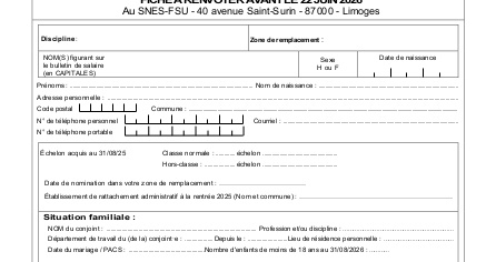 Vous êtes affecté sur Zone de remplacement à la rentrée 2026 - Toutes les infos