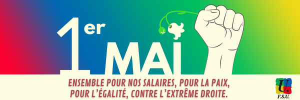 1er mai - Ensemble pour nos salaires, pour la paix, pour l'égalité,&nbsp;(…)