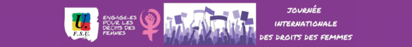 Mardi 8 mars 2022, pour l'égalité salariale, la FSU ne lâchera pas !